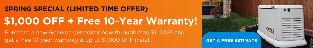 $1,000 Off + Free 10-Year Warranty in May