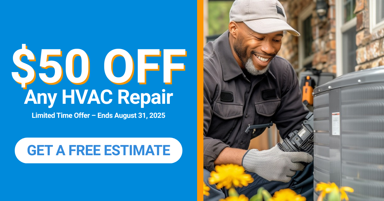 $50 Off HVAC Repair